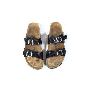 Birkenstock 39 Sydney Galaxy birko-flor Arizona Sandals Size L 8